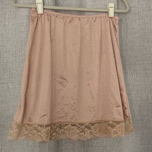 Wondermaid Nylon Lace Slip 1990s Vintage